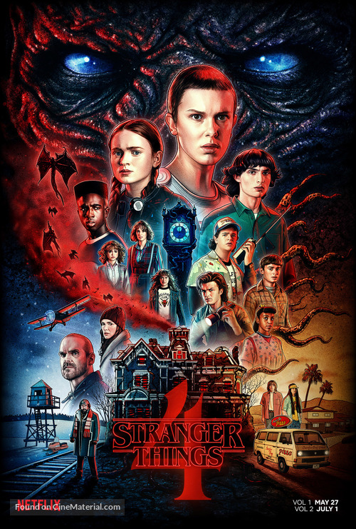 Stranger Things Série Complète 4K HDR VOD IPTV