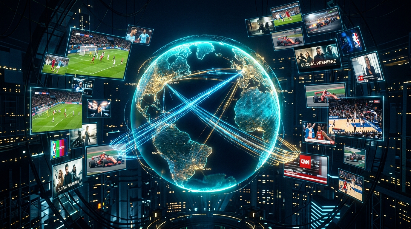 Réseau Mondial de Chaînes IPTV 4K Ultra HD